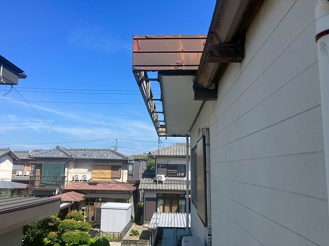 屋根の目隠しパネル